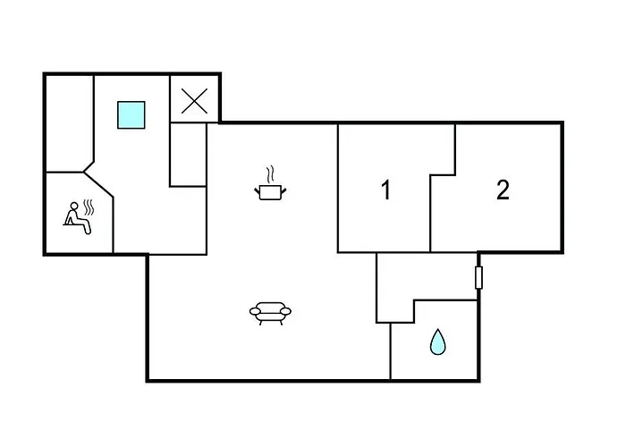 Holiday home Beautiful In With Sauna *